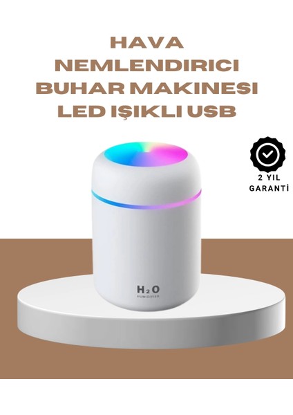 Bfs USB Girişli Taşınabilir Mini Nemlendirici 300ML Su Hazneli