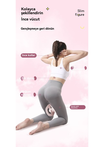 Evde Uyluk Içi ve Pelvik Taban Kaslarını Güçlendirici Pc Kası Egzersizi Için Bacak Kıskaçları (Yurt Dışından) fırsatları