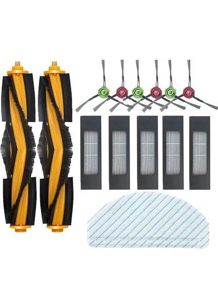 Yeedi Vac 2 Pro Ana Yan Fırça Hepa Filtre Paspas Bezi Bezi Için (Yurt Dışından)