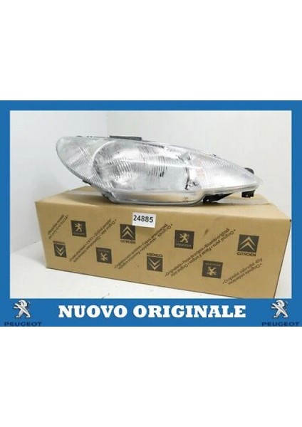 Peugeot 206 1998- Far Sağ Oem No (6205S7)