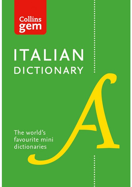 Collins Gem Italian Dictionary (10th Ed) fiyatları