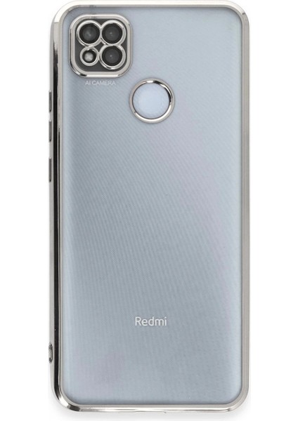 Xiaomi Redmi 9c Kılıf Razer Lensli Silikon - Gümüş (K95) fiyatları