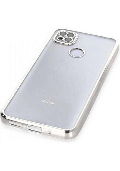 Xiaomi Redmi 9c Kılıf Razer Lensli Silikon - Gümüş (K95) fırsatları