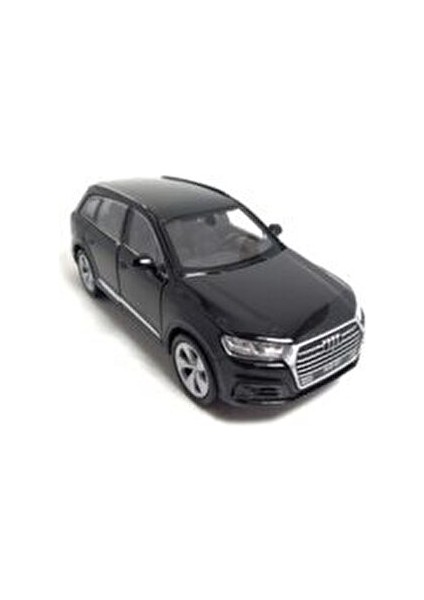 Audi Q7 1/36 Ölçek Metal Diecast Model Araba Çek Bırak Gerçekçi Tasarım 12 cm modelleri