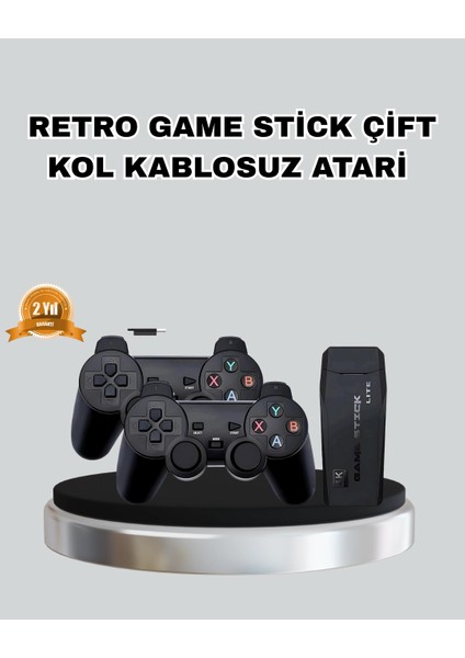 2.4g Kablosuz Mini Oyun Konsolu Taşınabilir ve Şık Tasarım