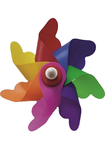 Rüzgar Gülü 7 Kanatlı 14 cm