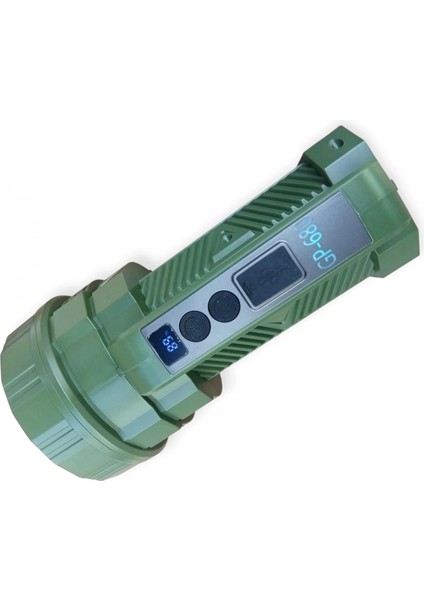 Buğz Gold Police GP-680 Şarjlı El Feneri Projektör 100 Watt modelleri