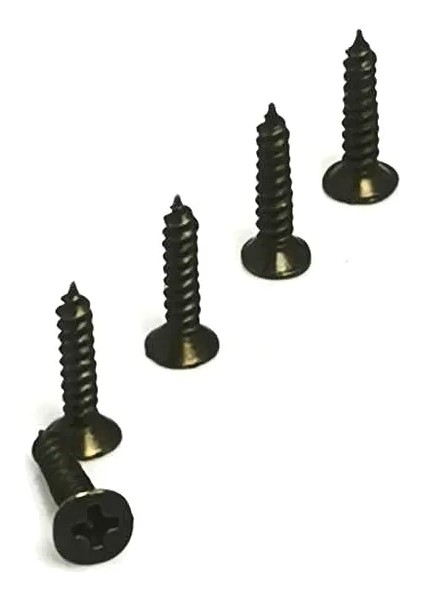 Buğz Klips, Menteşe, Ayak, Ağaç, Sunta Vidası 2,2x9,5mm - Siyah 1000 Adet fiyatları