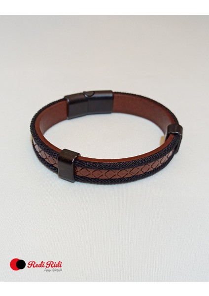 El Yapımı Hakiki Deri Bileklik MODEL.6232