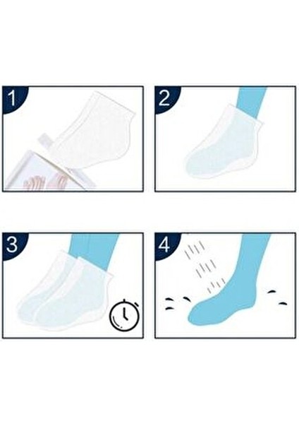 Peeling Etkili Ayak Maskesi Gözenek Sıkılaştırıcı Etkiyle 1 Çift fiyatları