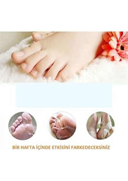 Peeling Etkili Ayak Maskesi Gözenek Sıkılaştırıcı Etkiyle 1 Çift modelleri
