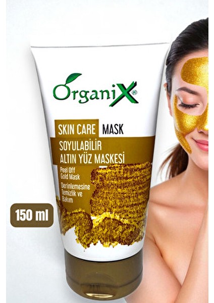 Soyulabilir Altın Yüz Maskesi Tüm Cilt Tipleri İçin Derinlemesine Temizlik 150 ml fiyatları