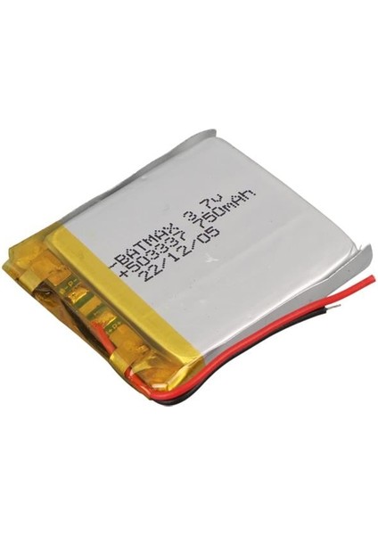 Powermaster 503337 3.7V 750MAH Lityum Polimer (Li-Po) Batarya Ciklet Pil fiyatları