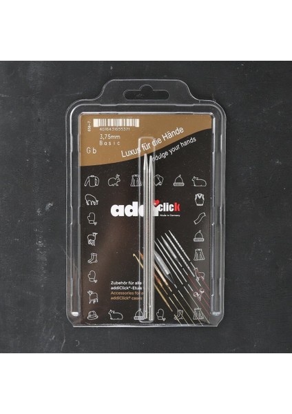 Addi Click Basic 3.75MM 13CM Misinalı Şiş Ucu - 65