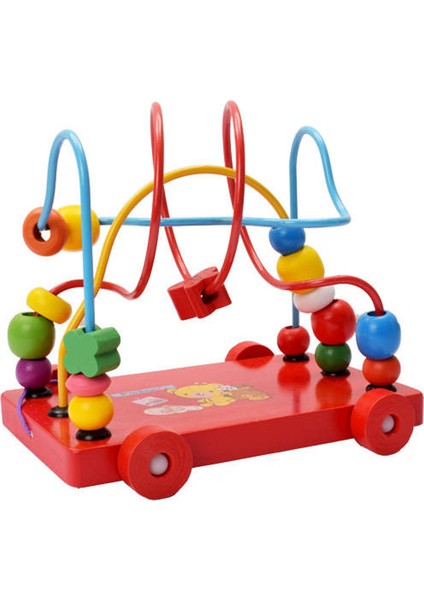 Ahşap Zeka Geliştirici Engel Oyun Seti Tekerlekli Sağlığa Zararsız Ahşap Eğitici Geliştirici Oyuncak fiyatları