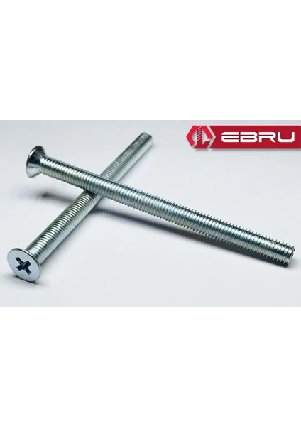 Göbek Kilit, Barel Vidası M5X50 - 10 Adet