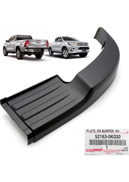 Hilux - Hı Cruıser 2016- Arka Tampon Köşe Sağ Oem No (52163-0K030)