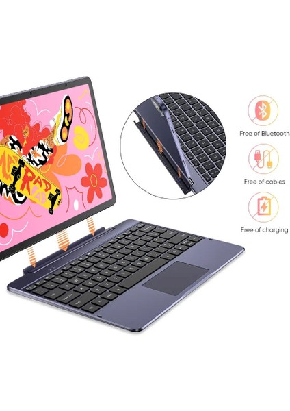 ACK08 Smart Keyboard Android 12 Işletim Sistemli Magic Drawing Pad Için 9494G_EU fırsatları