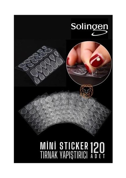 Bfs Tırnak Yapıştırıcı Solingen Mini Sticker 120 Adet