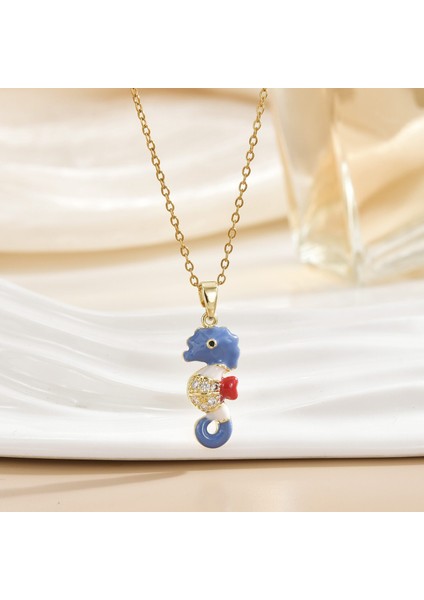 Yeni Kıdemli Işık Duygusu Lüks Mikro Set Zirkonya Bakır 18 Ayar Altın Kaplama Kolye Kolye Köprücük Kemiği Zinciri Takı ile Kadın Moda (Yurt Dışından)