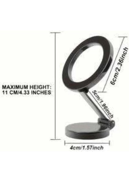 Bfs Araç Içi Telefon Tutucu Ios Uyumlu Magsafe Manyetik Mıknatıslı fırsatları