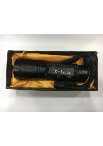 Buğz Trnikula Beyaz LED Işıklı Mini Fener D35