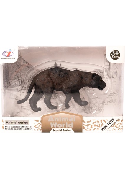 Kutulu Model Figür Hayvan Panter