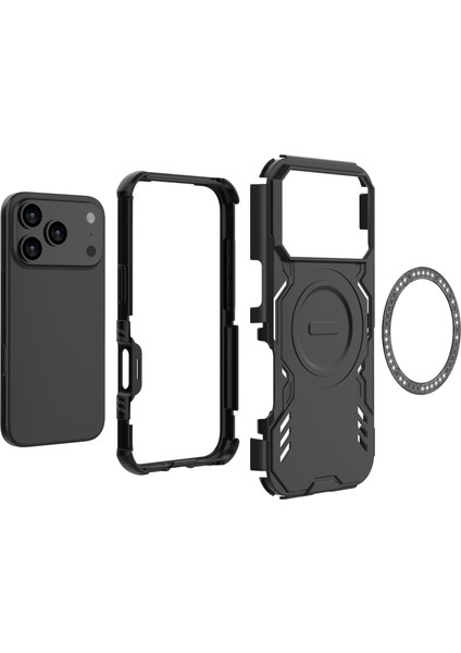 iPhone 17 Pro Için Manyetik Kılıf, Hibrit Pc Tpu Tampon, Darbeye Dayanıklı, Isı Dağıtma Delikli, Kırmızı Telefon Kılıfı (Yurt Dışından) fiyatları