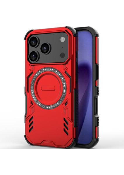 iPhone 17 Pro Için Manyetik Kılıf, Hibrit Pc Tpu Tampon, Darbeye Dayanıklı, Isı Dağıtma Delikli, Kırmızı Telefon Kılıfı (Yurt Dışından) indirimleri