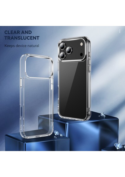 iPhone 17 Pro Kılıfı, iPhone 17 Pro Için Kristal Şeffaf Pc Sert Kabuk Tpu Tampon Köşe Kenar Darbeye Dayanıklı Koruyucu Kılıf (Yurt Dışından) modelleri