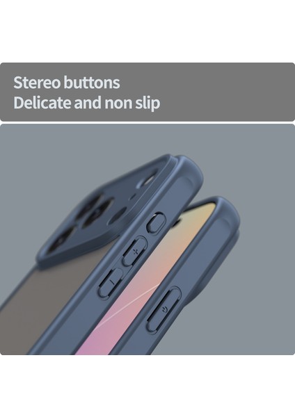 iPhone 17 Pro Için Kamera Korumalı Mat Kılıf, Yarı Saydam Mat Arka Yüzey, Darbeye Dayanıklı Telefon Kılıfı, Mavi (Yurt Dışından) indirimleri