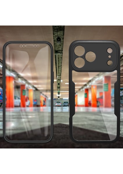 iPhone 17 Pro Max Için Koruyucu Kılıf, Dahili Ekran Koruyucu, 360 Derece Tam Koruma, Siyah Telefon Kılıfı (Yurt Dışından) fırsatları