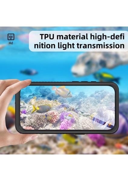 iPhone 17 Için Su Geçirmez Kılıf, 360 Derece Koruma, Dış Mekanda Her Yönüyle Koruma, IP68 Sertifikalı Tam Vücut Koruması, Su Altı Koruyucu Kılıf, Siyah (Yurt Dışından) indirimleri