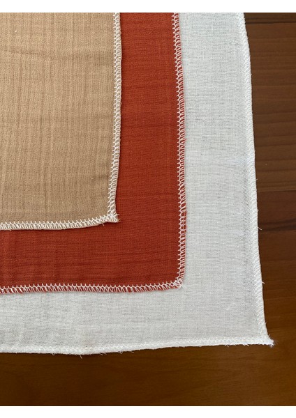 10'lu Müslin Bebek Ağız Mendili,ter Bezi %100 Pamuk 25X25 cm modelleri