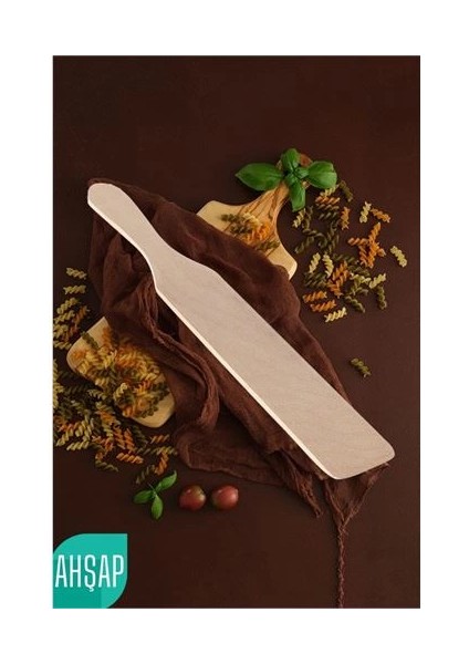 Bfs Ahşap Bisleç Çevirgeç Doğal Gürgen Ağacı