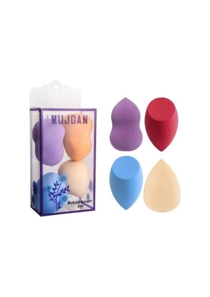 Buğz Armut Sünger Seti 4 Adet