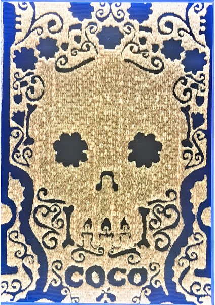 Coco - Uv LED Li Neon Nakış Işlemeli 21X30 cm indirimleri