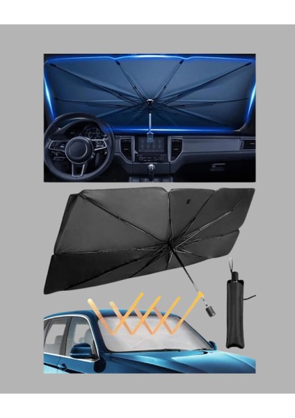 Katlanabilir Ön Cam Güneşliği Şemsiye – Her Araca Uygun Isı ve Işık Koruma - I90H93N4-5A8 indirimleri
