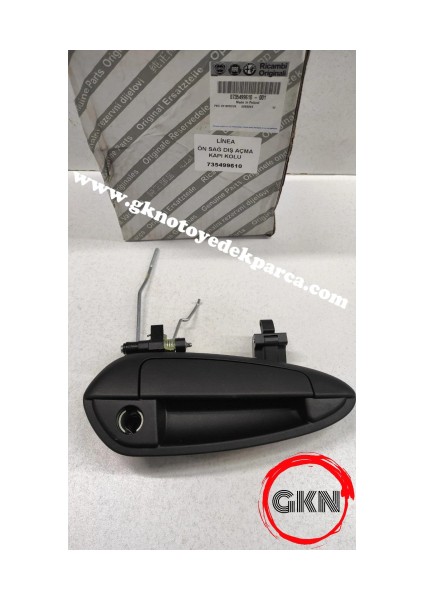 Grande Punto 2005- - Linea 2007- Ön Kapı Kolu Sağ Oem No (735448519)