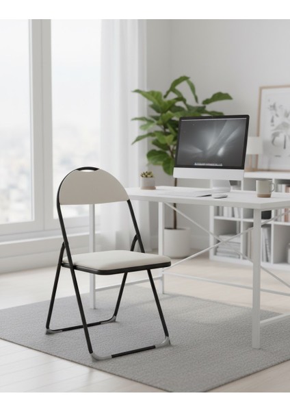 Lüks Katlanır - Mutfak Sandalyesi - Bahçe Sandalyesi - Balkon Sandalyesi - Çalışma Odası Sandalyesi