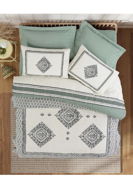 Çift Kişilik Battaniyeli Nev Takımı Hardy Yeşil fiyatları