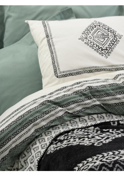 Çift Kişilik Battaniyeli Nev Takımı Hardy Yeşil modelleri