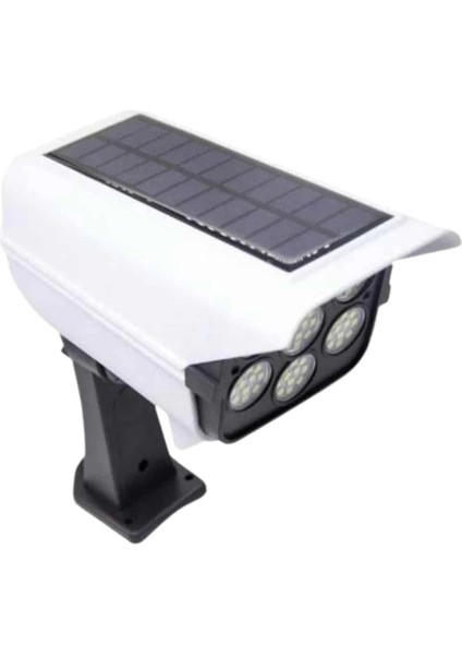 Solar Bahçe Aydınlatması Hareket Sensörlü Uzaktan Kumandalı Kamera Görünümlü indirimleri