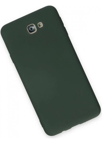 Samsung Galaxy J7 Prime Kılıf Nano Içi Kadife Silikon - Koyu Yeşil (K95) fiyatları