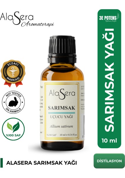Sarımsak Yağı 10 Ml Saf