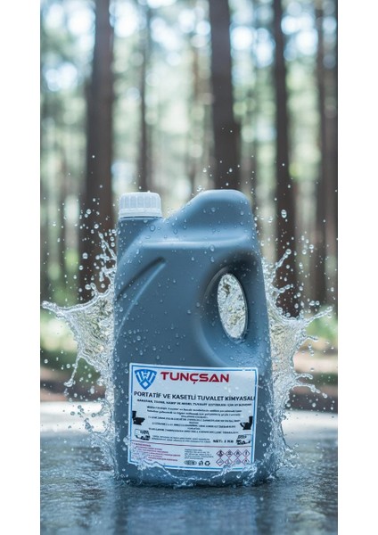 Karavan ve Tekne Portatif ve Kasetli Tuvalet Kimyasalı 3 lt.