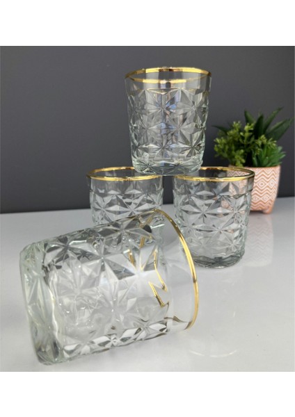 6&apos;lı Kristal Meşrubat Bardağı 300 ml