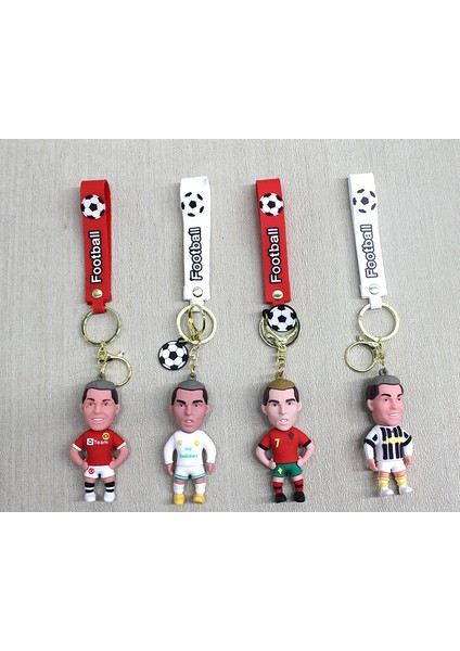 Ronaldo Silikon Anahtarlık