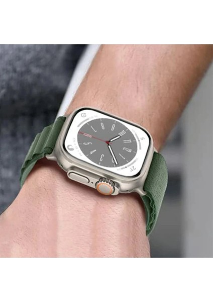 Apple Watch 38MM Mountain Kordon - SARI-(5796) - I26H17N9-2A73VS modelleri