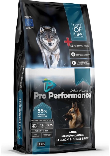 Pro Perf.adult Dog Medıum&large Salmon&rice 12KG fiyatları
